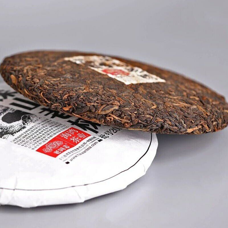 HelloYoung TeaHaiwan Old Tree Ripe Puer Tea500g Deep Mountain Puerh Black Tea LaoTongZhi Secondary image