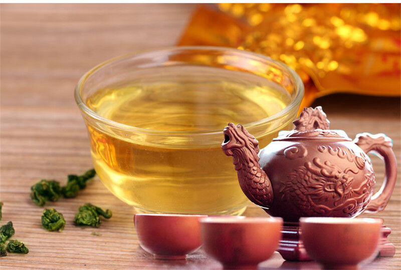 HelloYoung Oolong Tea Weight Loss Organic Green Tea Top Grade China TiKuanYin Chinese 250g Secondary image