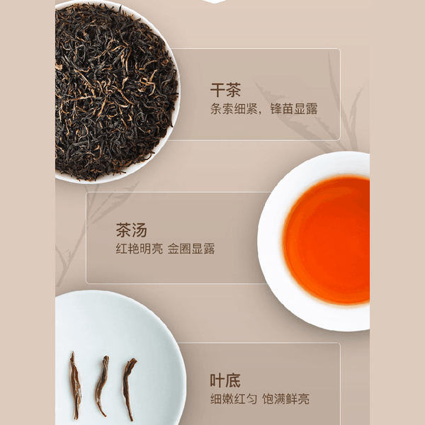 HelloYoung Qimen Gongfu Black Tea Floral Fruity Fragrance Natural Health 艺福堂 祁门功夫红茶 特级花果香蜜香