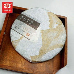 HelloYoung 100% Authentic Ripe Puerh Tea Health Care 357g TAETEA Dayi 7572 Shu Puer Chinese