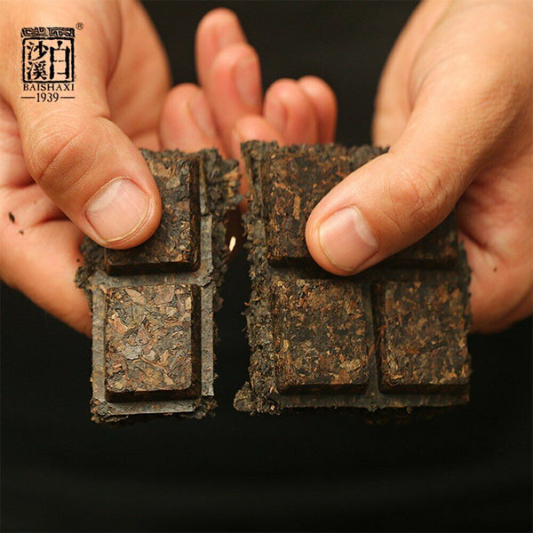 HelloYoung Anhua Baishaxi yr Instant Dark Tea Shortcut Brick Tea 450g