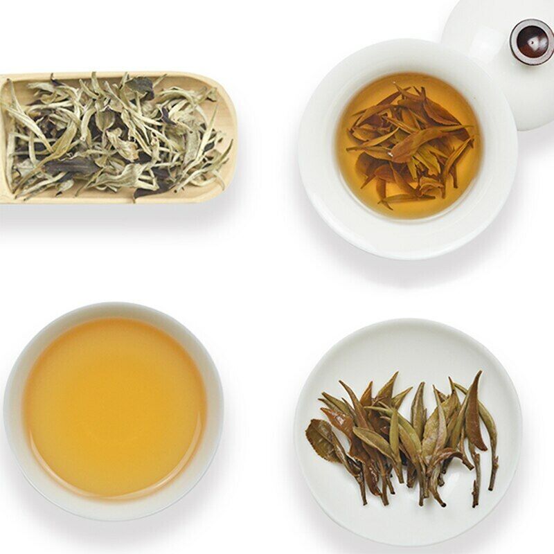 HelloYoung Premium Handmade Yunnan Moonlight Beauty White Tea loose leaf 50g Secondary image