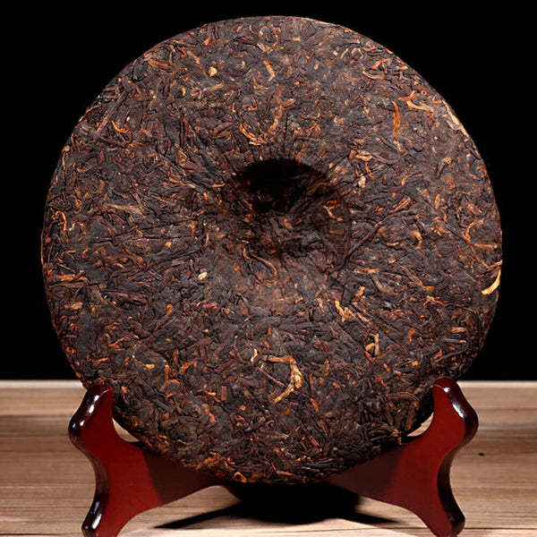 HelloYoung CHINATEA Brand Classic 7571 Pu-erh Tea Cake 357g Pu'er Ripe Puer Zhongcha