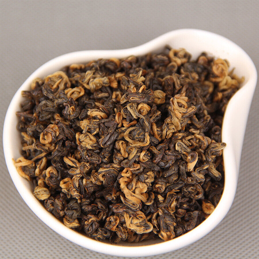 HelloYoung Black Tea Loose Leaf Yunnan Mi Yun Jin Luo Dian Hong Black Tea One Bud One Leaf Secondary image