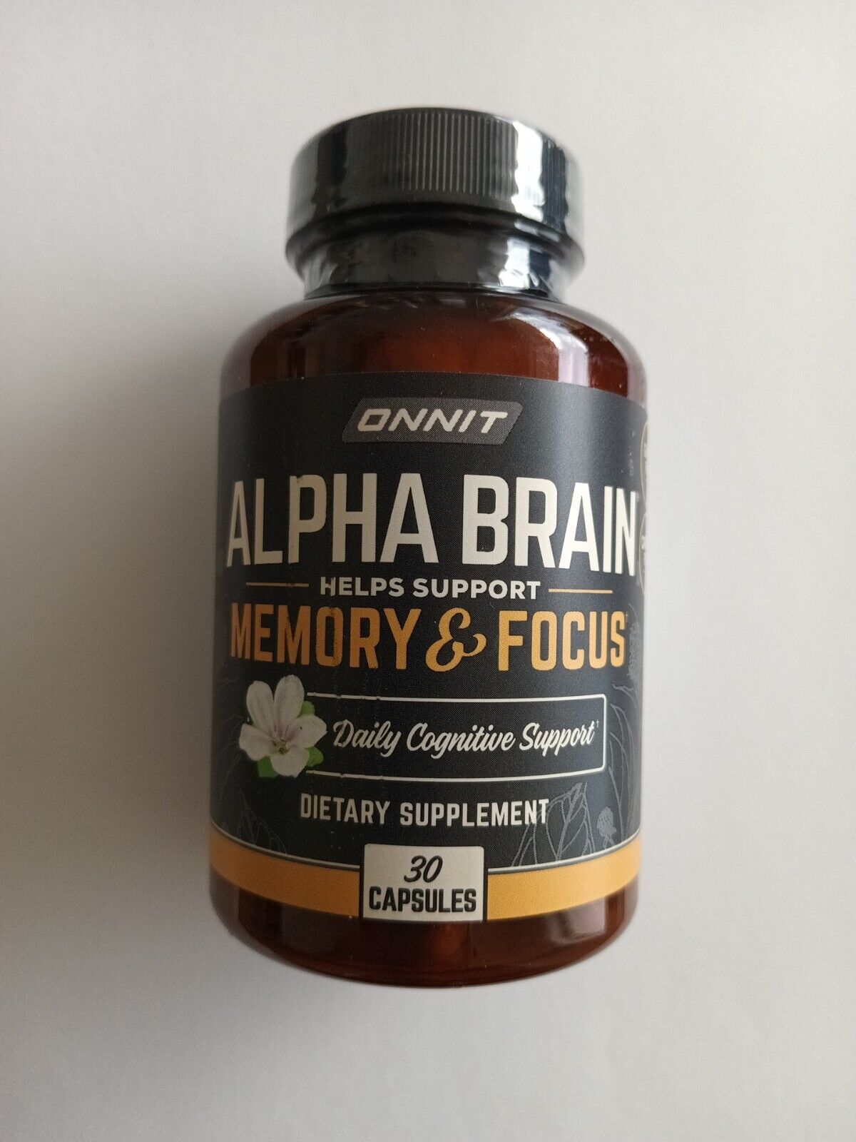 Onnit Alpha Brain Memory & Focus 60 Capsules Main image