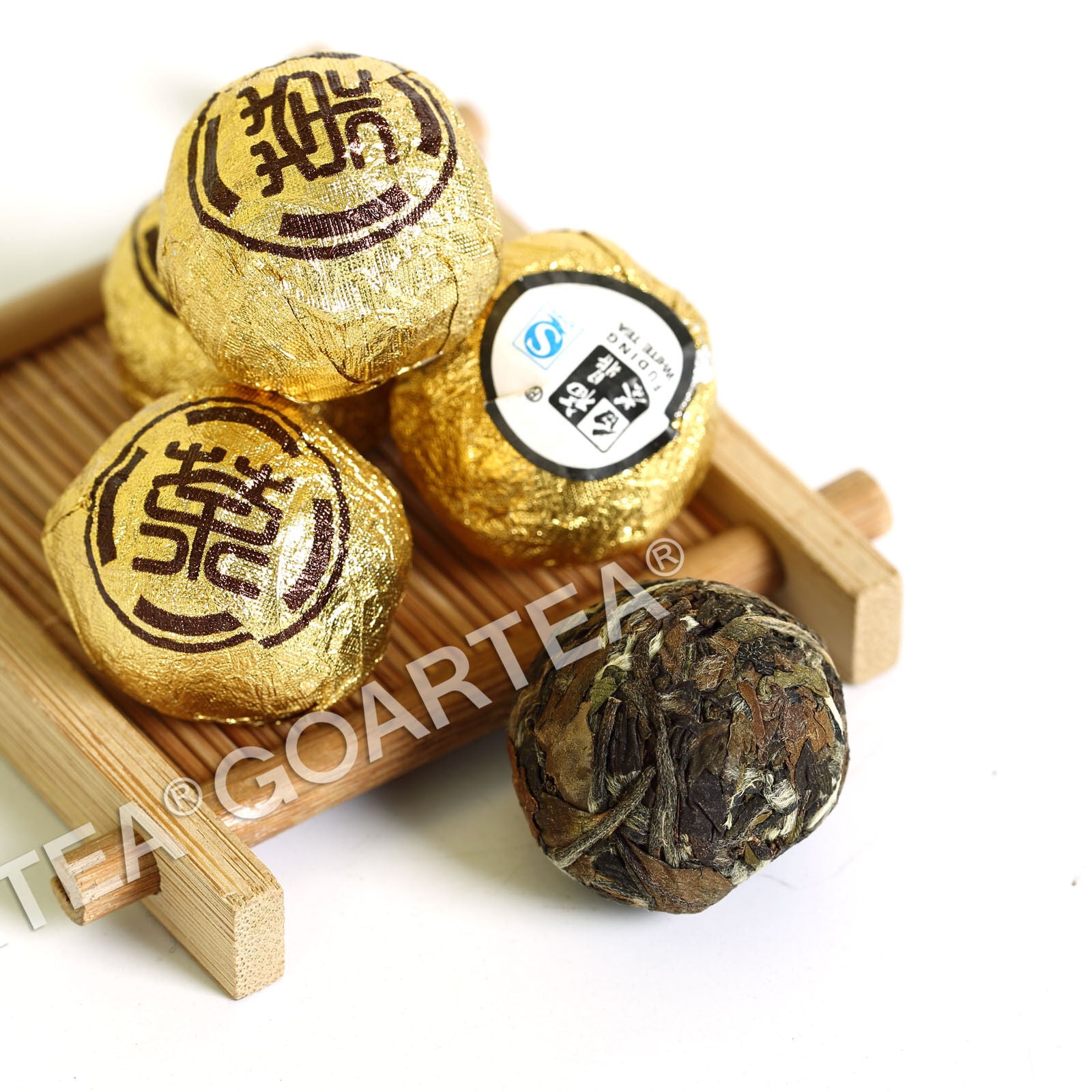 HelloYoung HELLOYOUNG Fuding Supreme Gongmei Tribute Eyebrow White Tea Small Cakes Tea Bags Secondary image