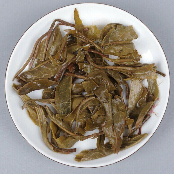 HelloYoung BING DAO Raw Puerh Pu'er Tea Iceland Ancient Tree Sheng Green Puer Tea 357g