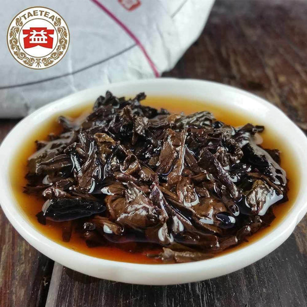 HelloYoung 100% Authentic yr TAETEA Pu'er 7592 Shu Puerh Cake Ripe Puer Tea 357 g