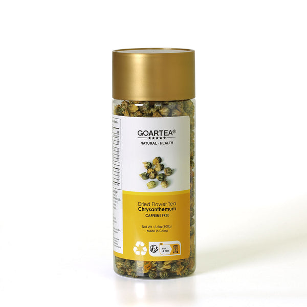 HelloYoung HELLOYOUNG 100g Premium Fetal Chrysanthemum Flower Tea Buds Dried Herbal Bottled