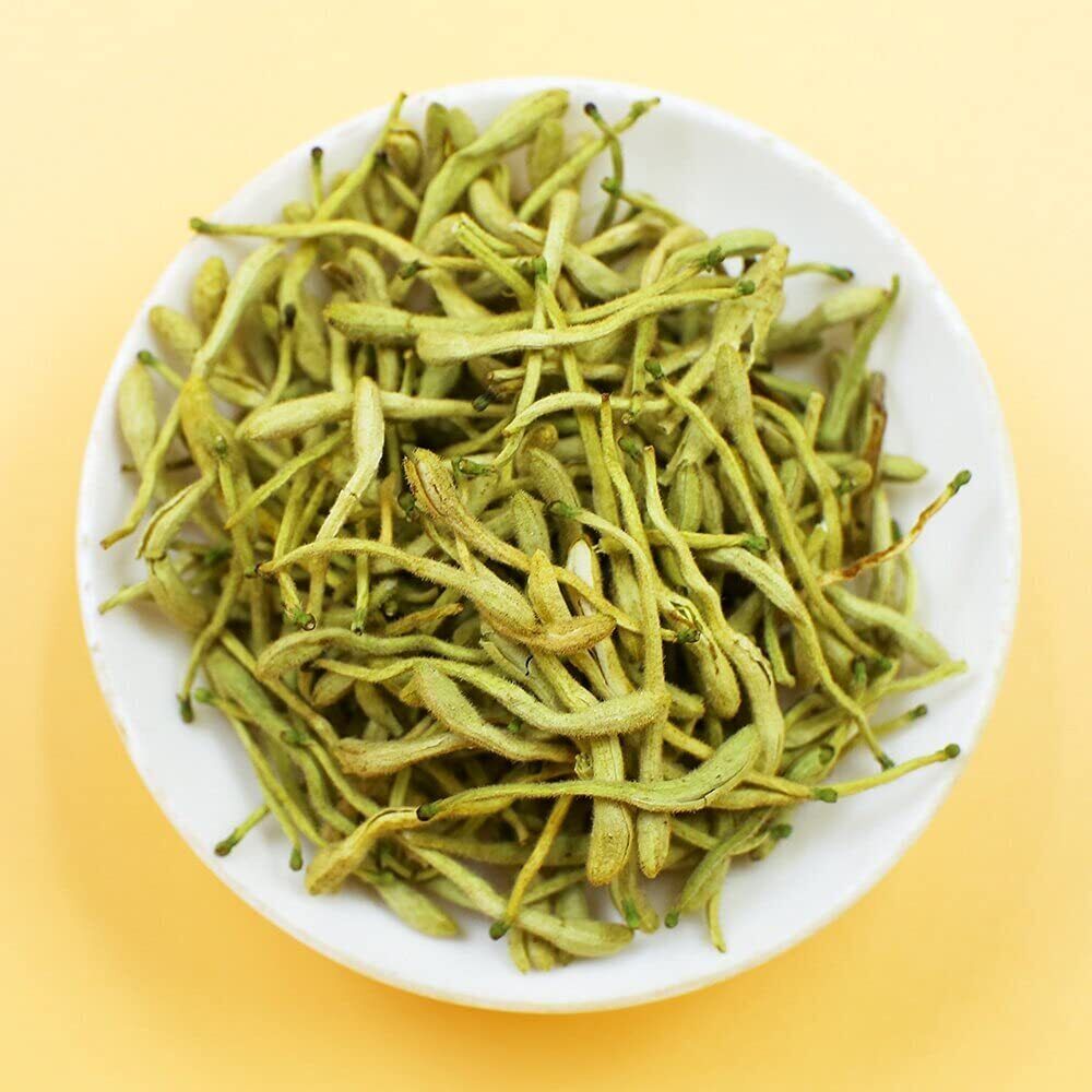 HelloYoung TEARELAE Dried Honeysuckle flower Tea 57g Lonicera Japonica Herbal Tea Secondary image