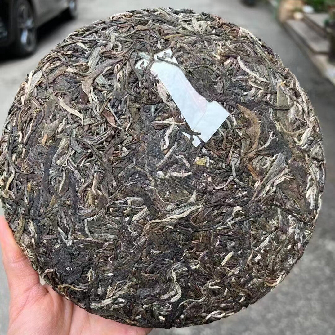 357g Yunnan Puer Raw Tea Cake 2021 Banpen Old Tree Raw Pu-erh Cake Tea Puerh Tea Main image