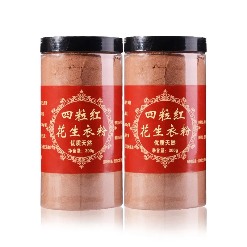 HelloYoung Red Peanut Coat Powder Broken Peanut Red Coat Powder Natural Health Herbal Tea