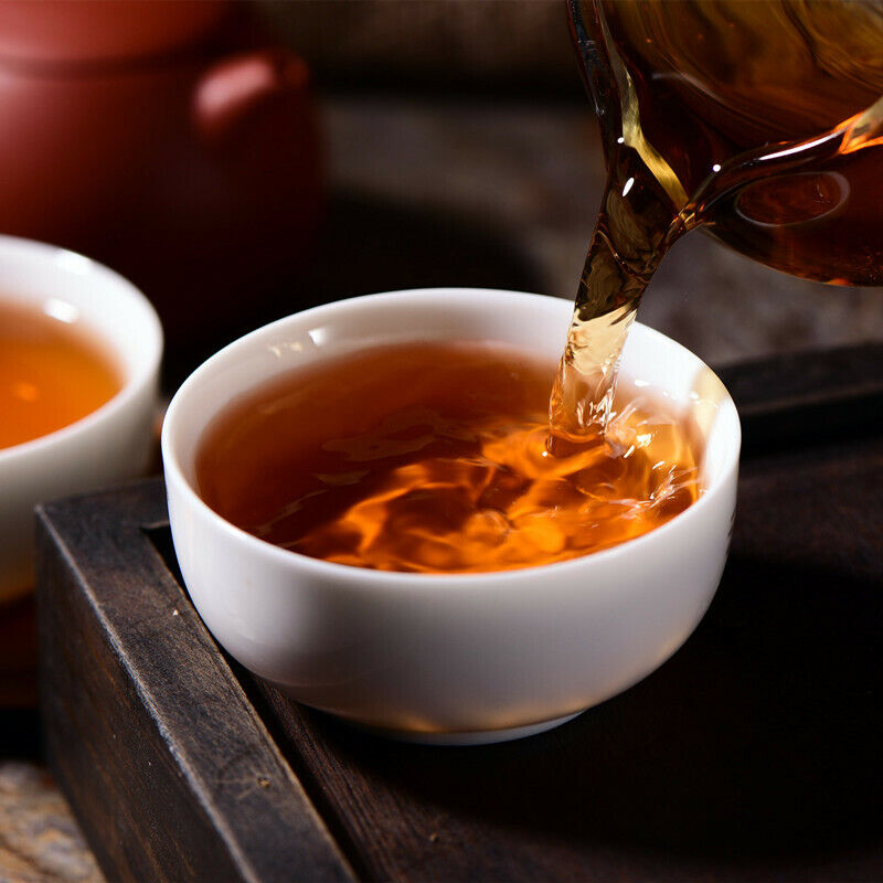HelloYoung 357g Yunnan Sun Dried Ancient Arbor Tree Top Dianhong Dian Hong Black Tea Cake