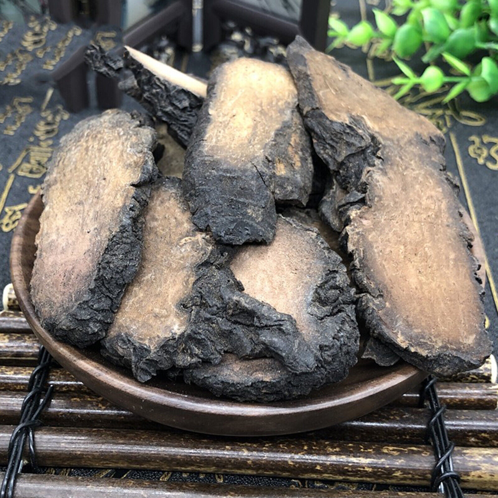 HelloYoung 500gMongolian Cistanche Healthy Herbal Tea Chinese Herbs Organic Rou Cong Slice Secondary image