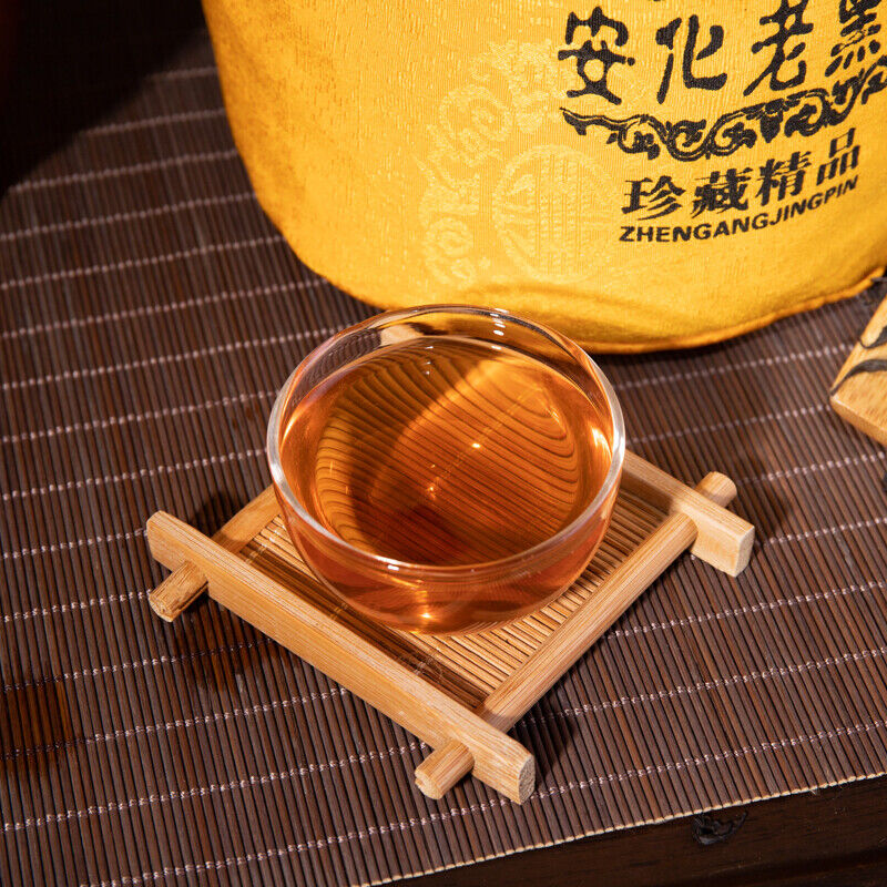 HelloYoung Tian Jian in Cotton Bag Heavenly Tips Hunan Anhua Tianjian Hei Cha Dark Tea 500g
