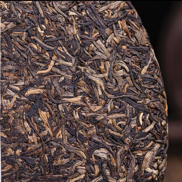HelloYoung Nanqiao Menghai Puer Raw Tea Arbor Pu'er Silver Needle Tribute Cake 250g