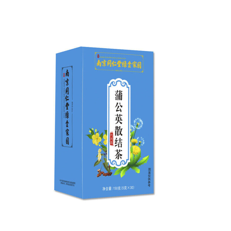 同仁堂绿金家园蒲公英百合茯苓散结茶结节通150g Tongrentang Dandelion Lily Poria Sanjie Tea Main image