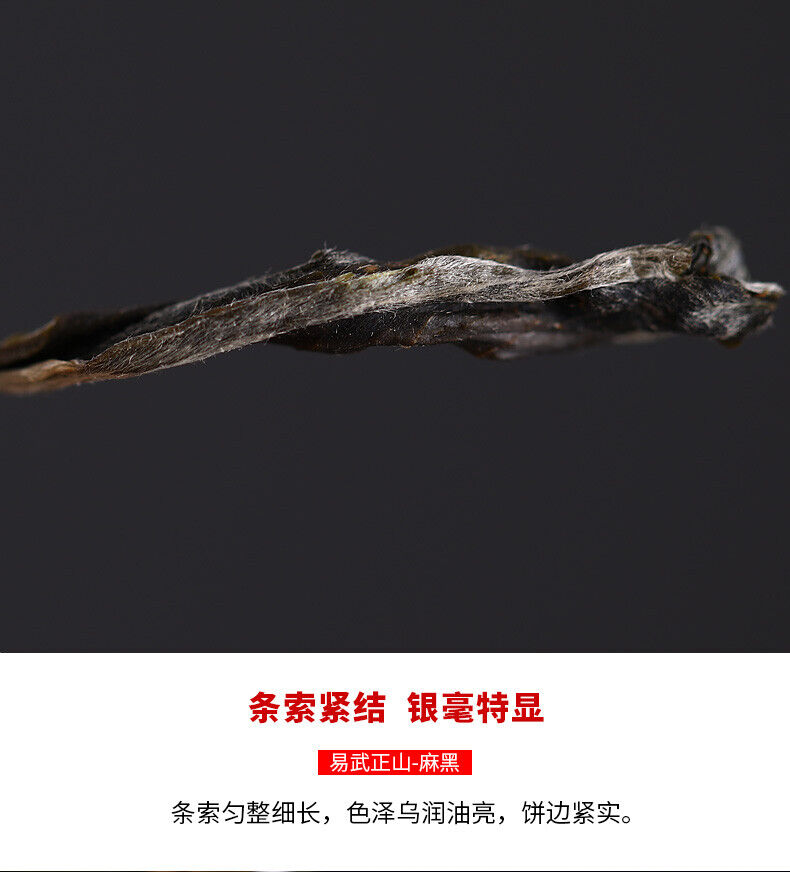 HelloYoung 2021 Haiwan Yi Wu Zheng Shan Shen Puer Tea Ma Hei Famous Old Tree Raw Pu'er 500g