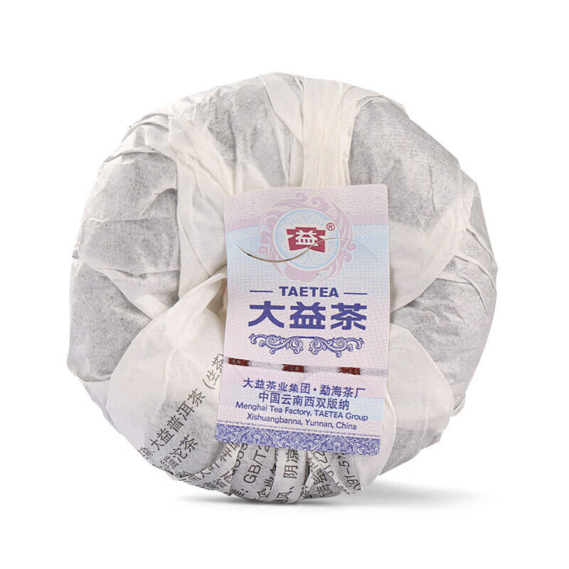 HelloYoung TAETEA Brand Panda Pu-erh Tea Tuo 100g Raw Menghai Dayi Pu'er Tuocha