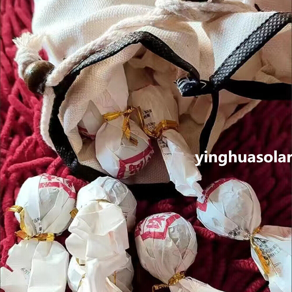 冰岛五寨冰岛龙珠古树普洱茶bingdao Pu'er Tea小沱茶 生普洱早春小粒装云南茶叶 Natural Health China Tea 柔香清甜天然健康 Main image
