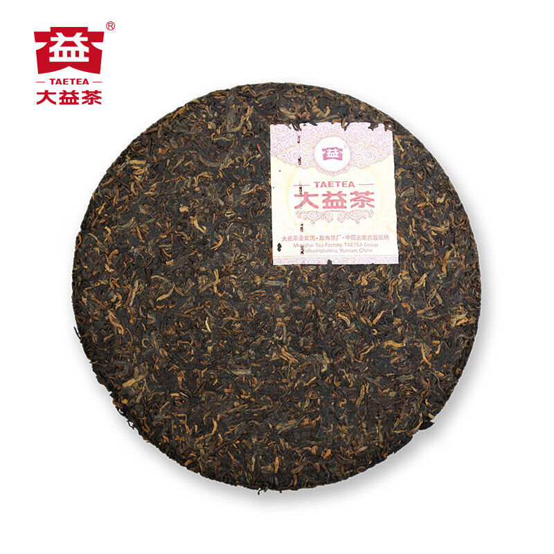 HelloYoung TeaChina TAETEA Dayi Ripe Puerh 7262 Classic Pu'er Tea Organic Black Tea 357g