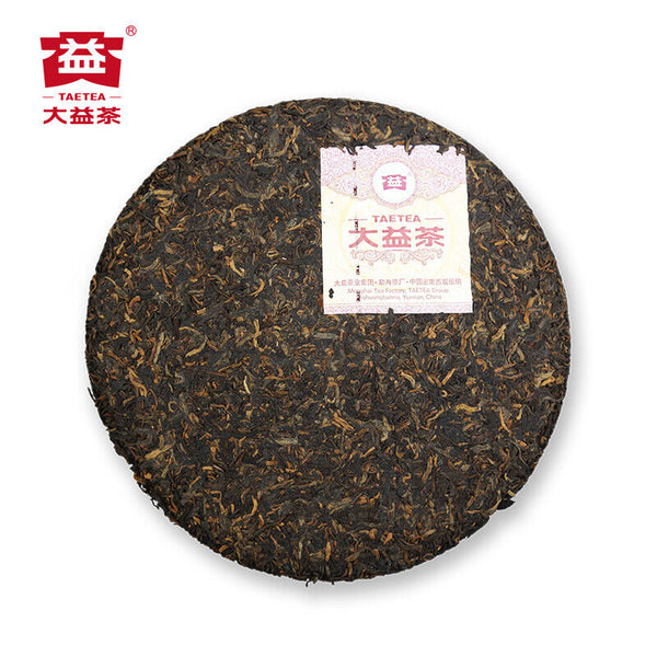 HelloYoung TeaChina TAETEA Dayi Ripe Puerh 7262 Classic Pu'er Tea Organic Black Tea 357g