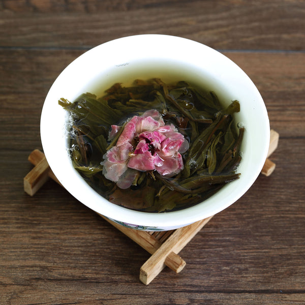 HelloYoung HELLOYOUNG 100g Red Rose Flower Yunnan Bulang puer Pu'er Puerh Tea Raw Ball