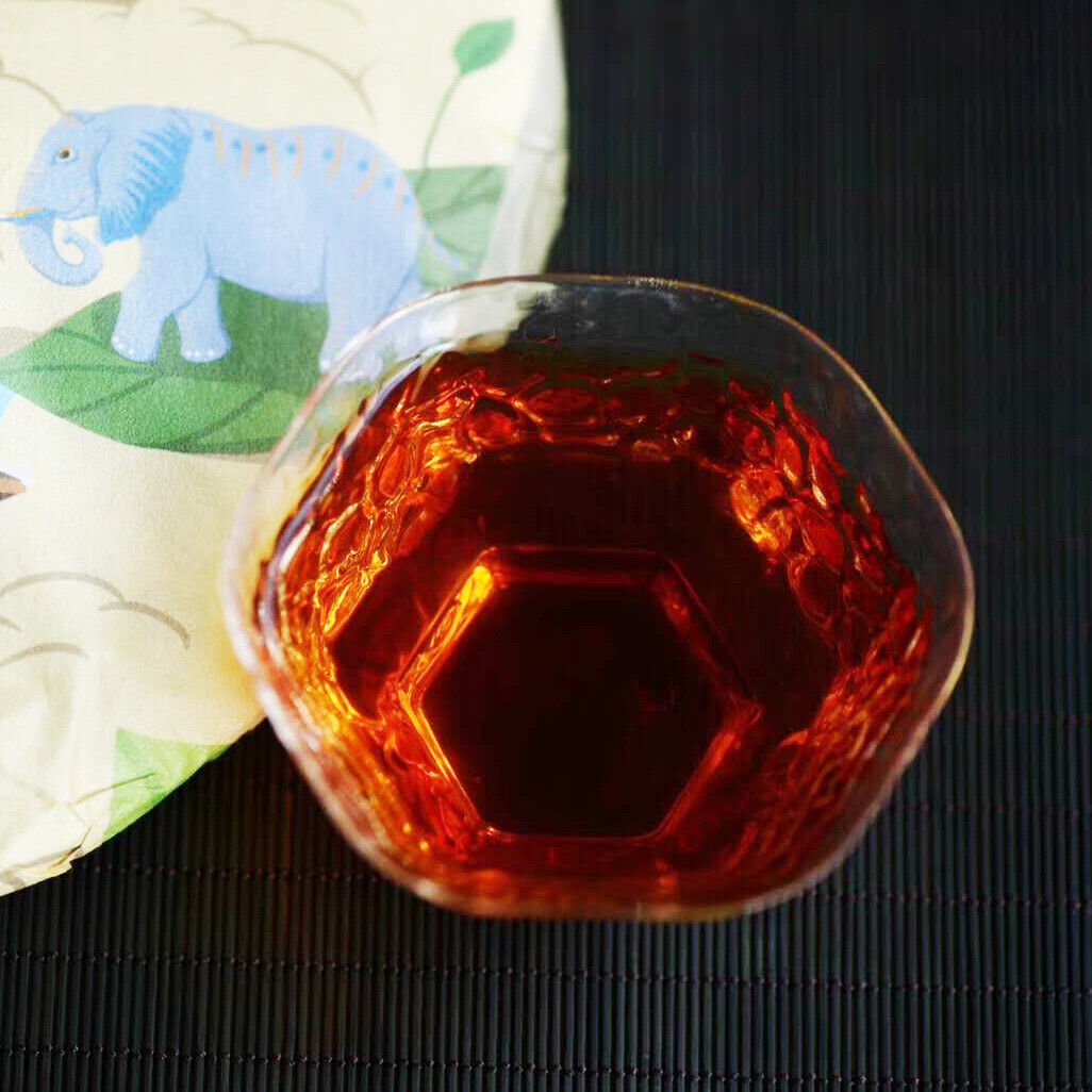 HelloYoung RUN YUAN CHANG Menghai Haoyun Pu-erh 357g Pu'er Tea Ripe Puer Cooked Cake