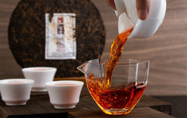 HelloYoung BEST Mengku Rongshi Shu Puer Mu Ye Chun Xiang Pu'er Ripe Pu-erh Tea 357g