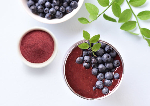 Organic Blueberry Powder - Non-GMO, Unsulfured, Raw, Vegan 100 Natural