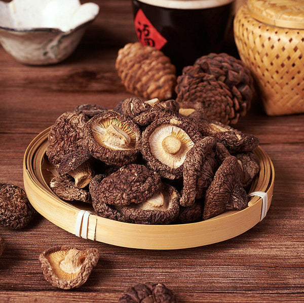 HelloYoung Kitchen Food Chinese Qing Yuan Dry Shiitake Edible Fungus 500g Winter Mushroom