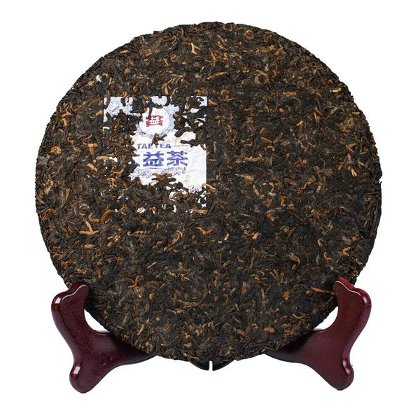 HelloYoung Qing Xiang * Yunnan Dayi Ripe Puer Tea Cake TAETEA Pu-erh Pu Er Shu 357g