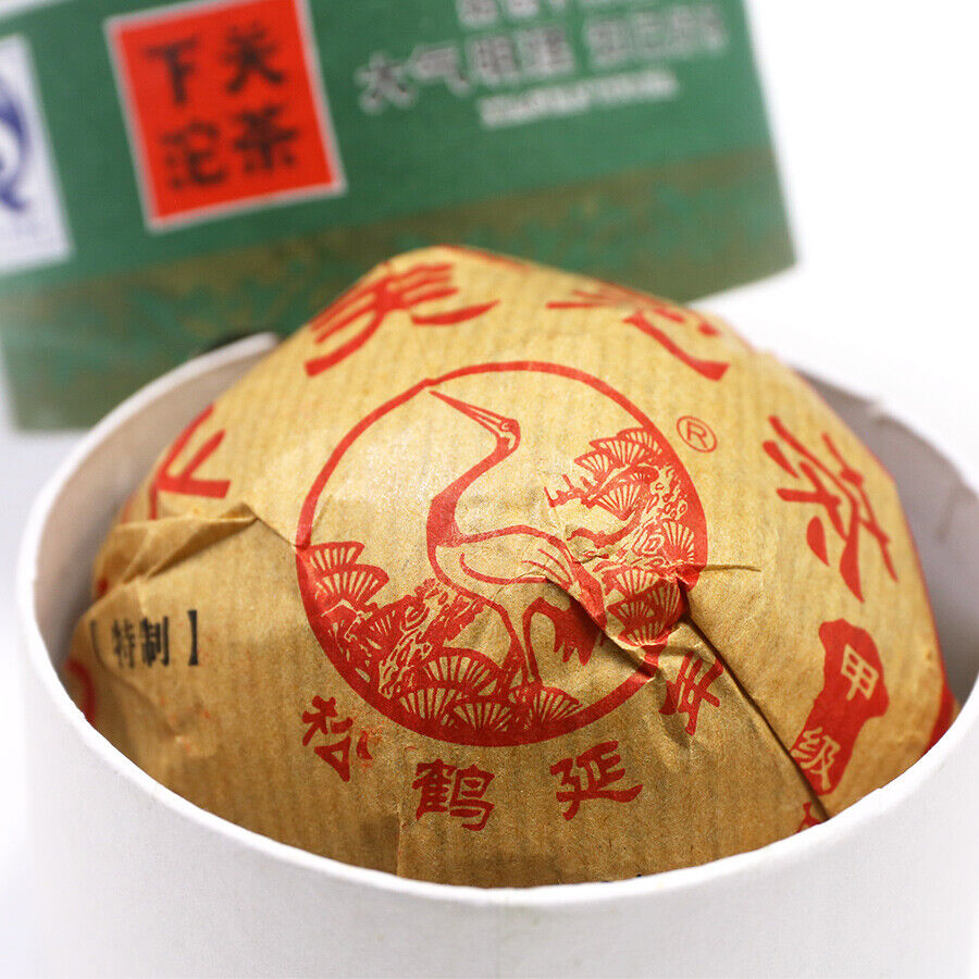 HelloYoung Xia Guan Raw Puer Jia Tuo Special Grade Shen Puerh Tea Tuocha Gift 100g Secondary image