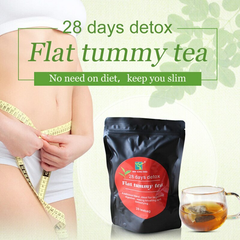 Detox Flat Tummy Tea Fat Burner Slimming Product Weight Loss Detox Slimming Tea