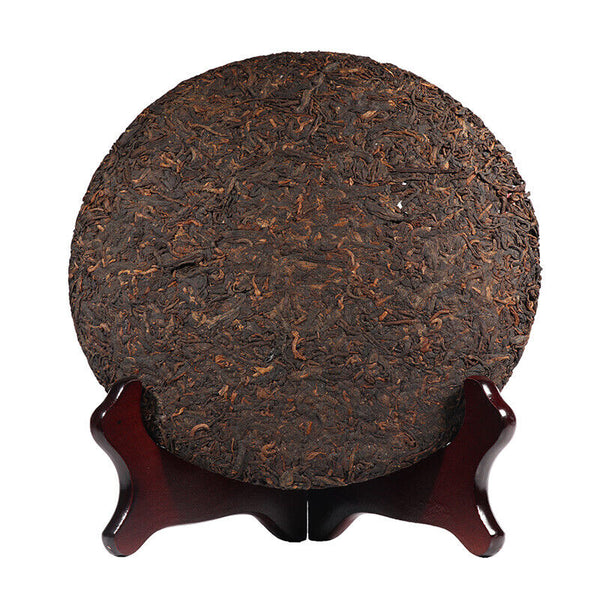 HelloYoung LAN CANG ANCIENT TEA Brand 0081 Pu-erh Tea Cake 357g Ripe Puer Pu'er Shu