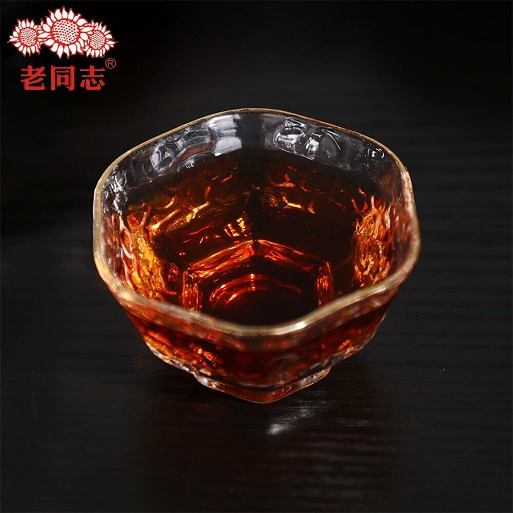 HelloYoung Haiwan Shu Puerh Cha Old Comrade Specialty Batch 191 Ripe Puer Tea 400g