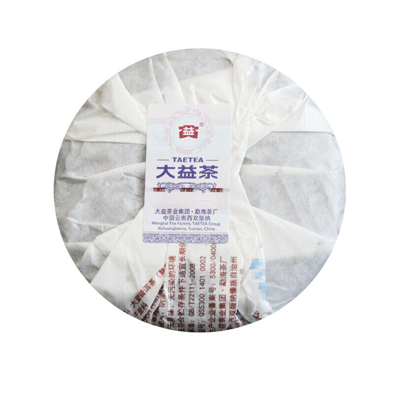 HelloYoung Wu Zi Deng Ke * Menghai Dayi Pu-erh Tea Cake 1401 Pu'er Ripe Puer Shu 150g