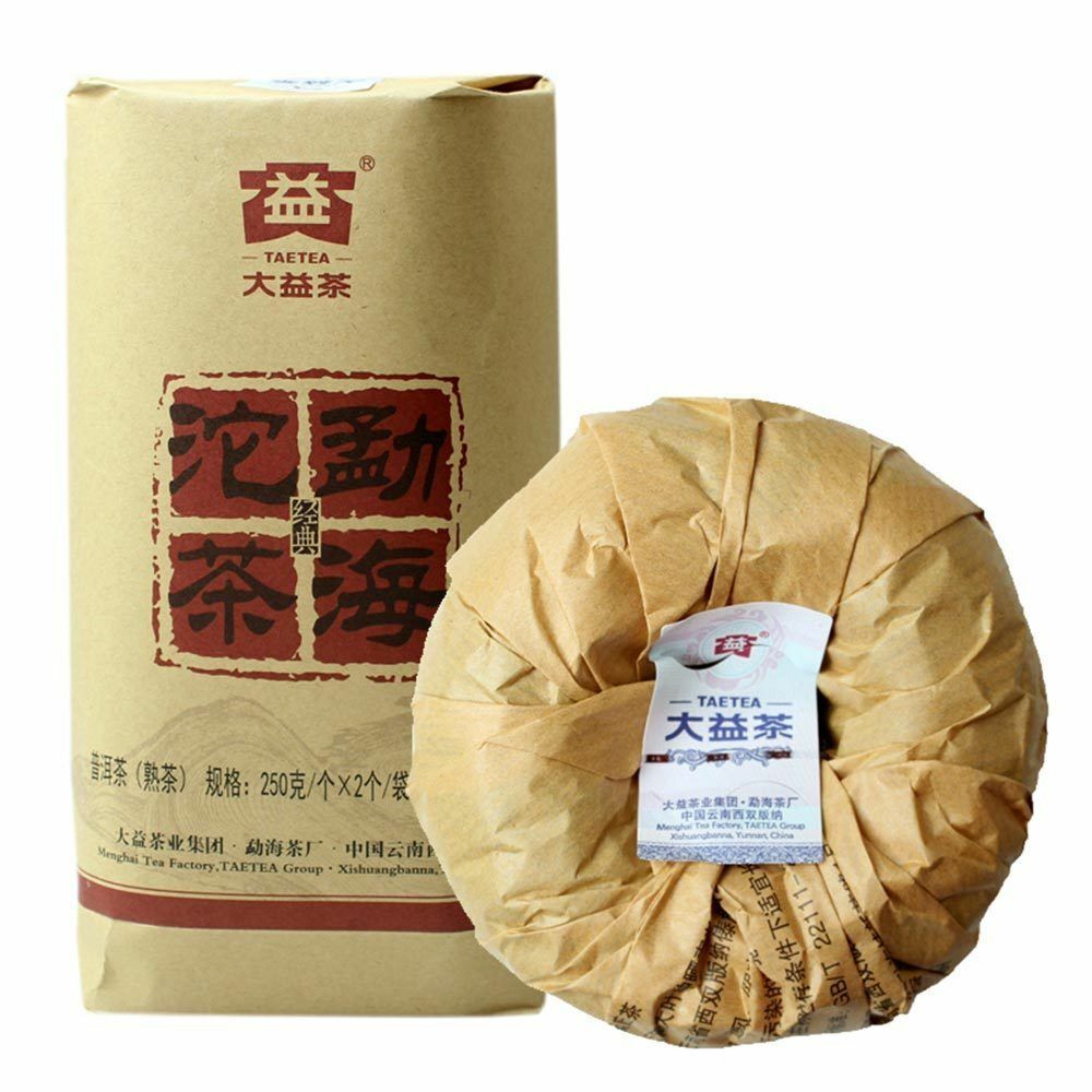 HelloYoung TAETEA Ripe Pu-erh Tuocha Batch 1501 Menghai Shu Puer Tea 250g Secondary image