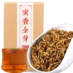HelloYoung Honey Fragrant Golden Bud Black Tea Dian Hong Black Chinese Tea Red Tea 100g/box