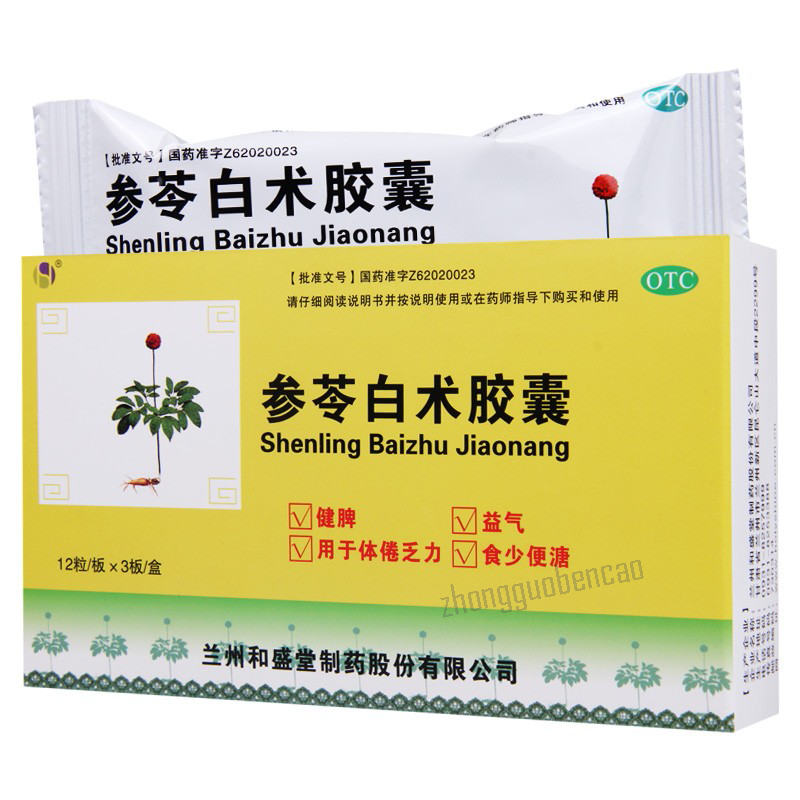 和盛堂参苓白术胶囊 Heshengtang Shenling Baizhu Jiaonang Main image