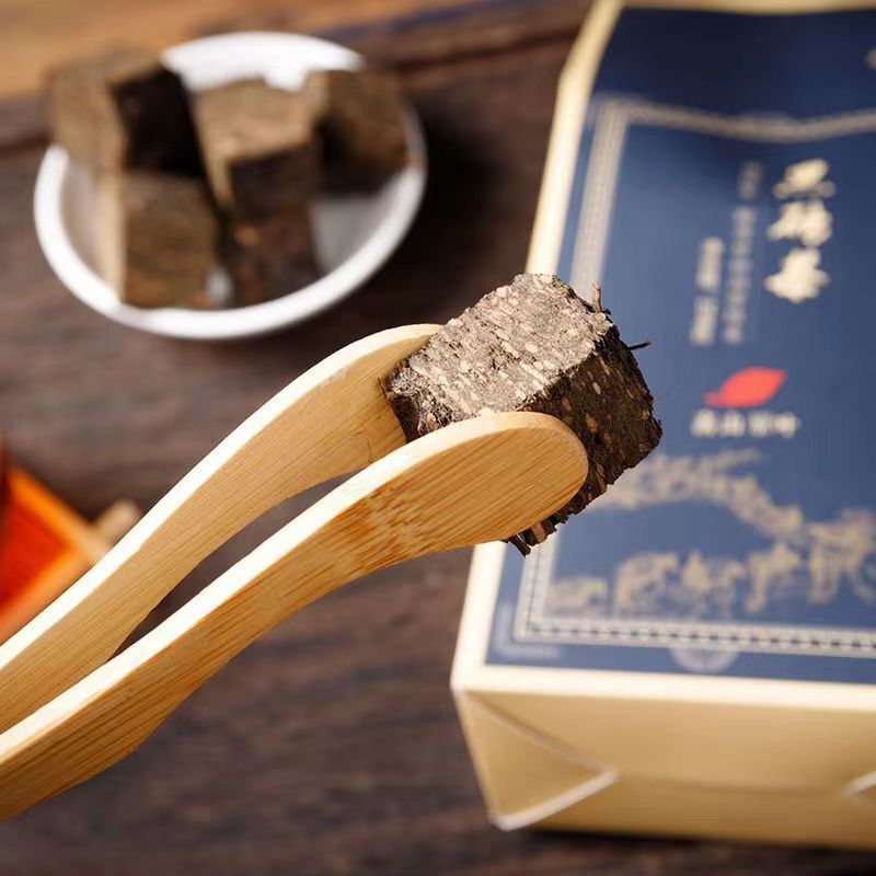250g Organic Anhua Dark Tea Brick Portable Dark Tea Chinese Black Tea Benefit Main image