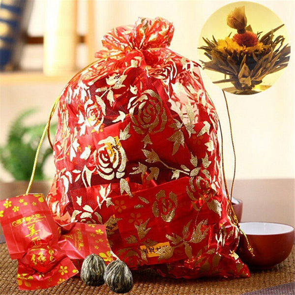 HelloYoung 16 Types Handmade Blooming Flower Tea Blooming Tea Balls Flowering Tea 130g
