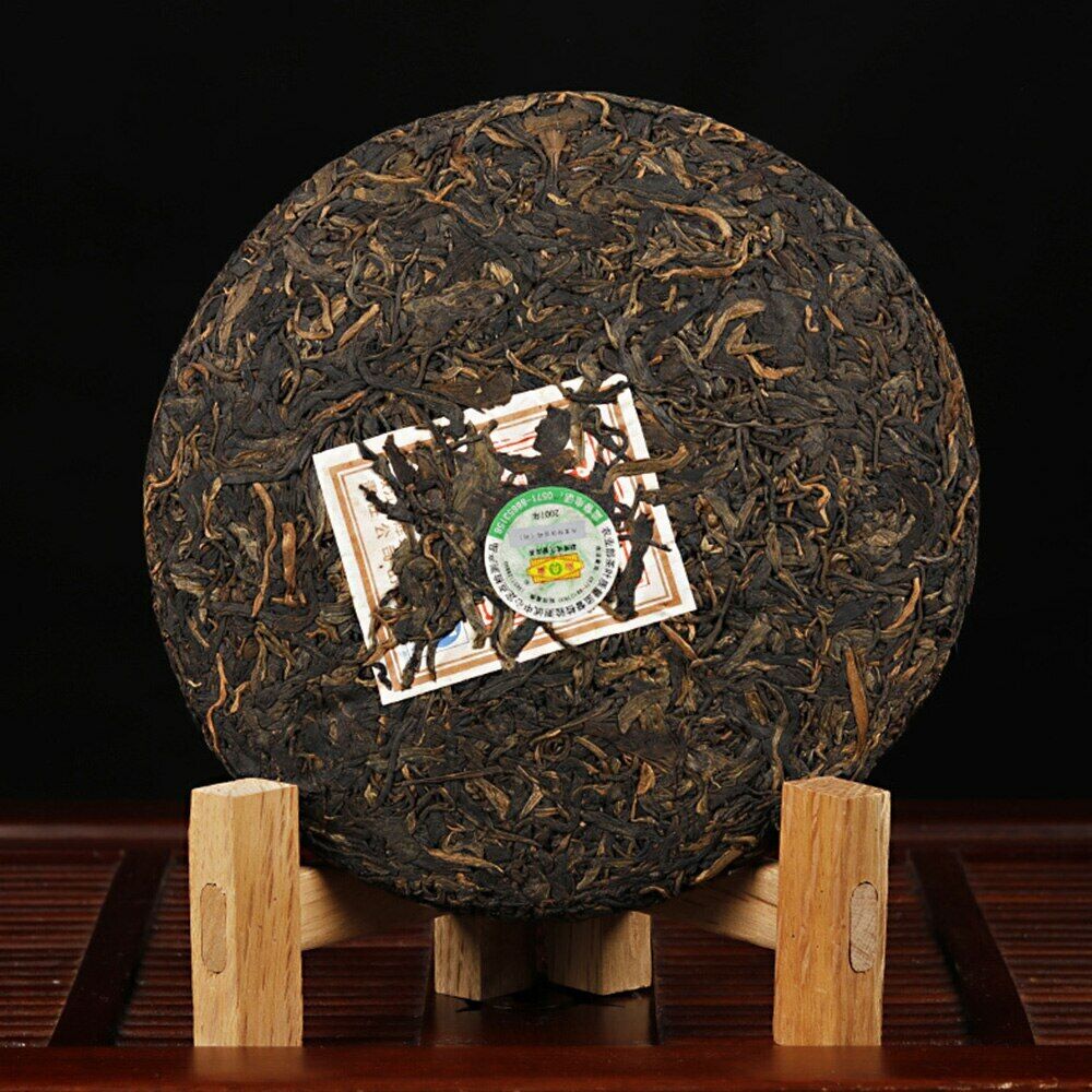 HelloYoung MengKu Rongshi Pollution-free Sheng Puerh Tea Mengku Hao Raw Puer Cake 400g