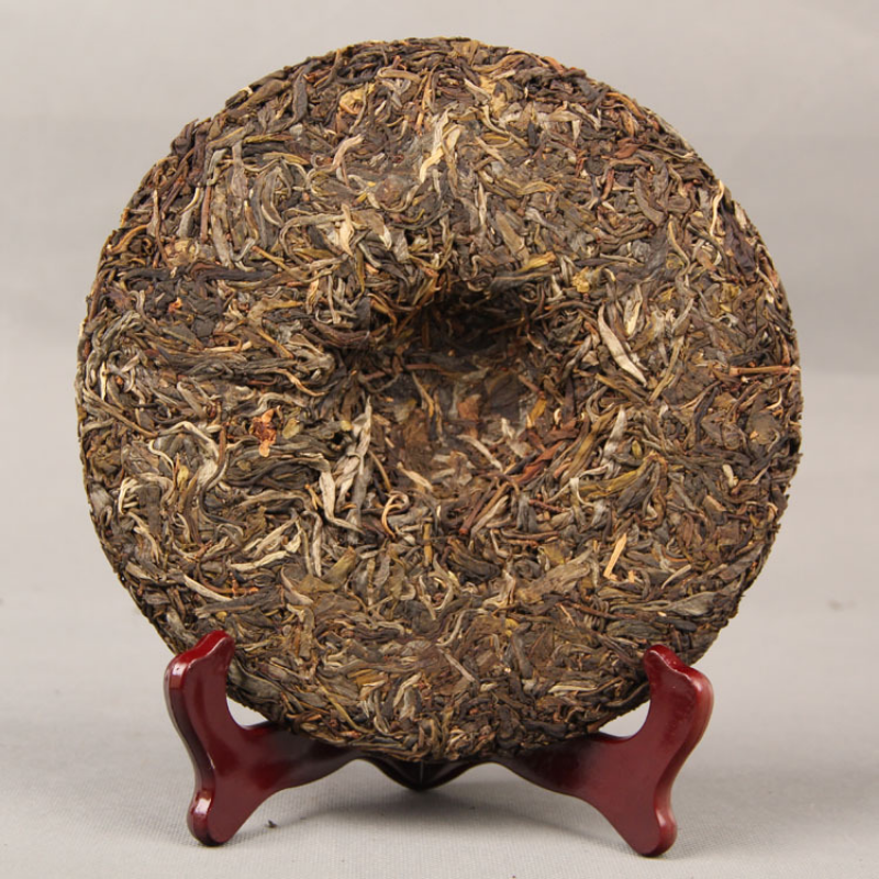 357g Yiwu Raw Puerh Tea Cake Yunnan Ancient Tree Puerh Shengcha Pu-erh Green Tea