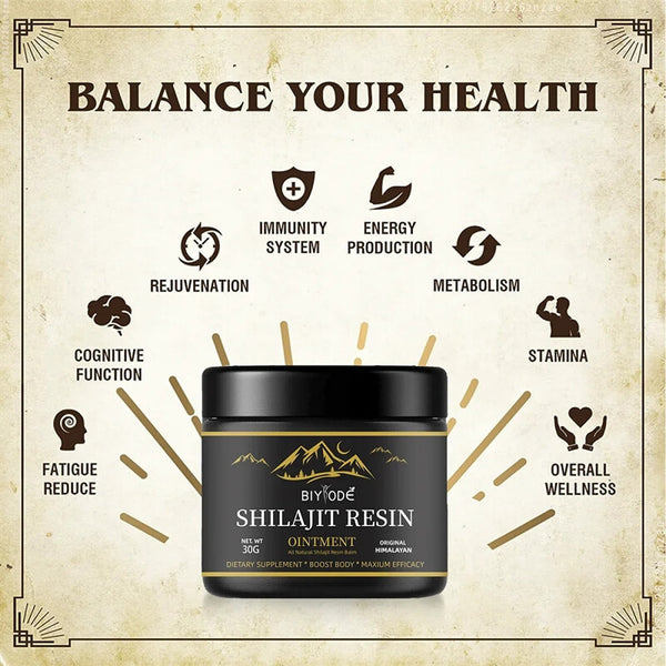 100% Organic Shilajit Soft Resin Highly Potent Fulvic Acid Himalayan Pure
