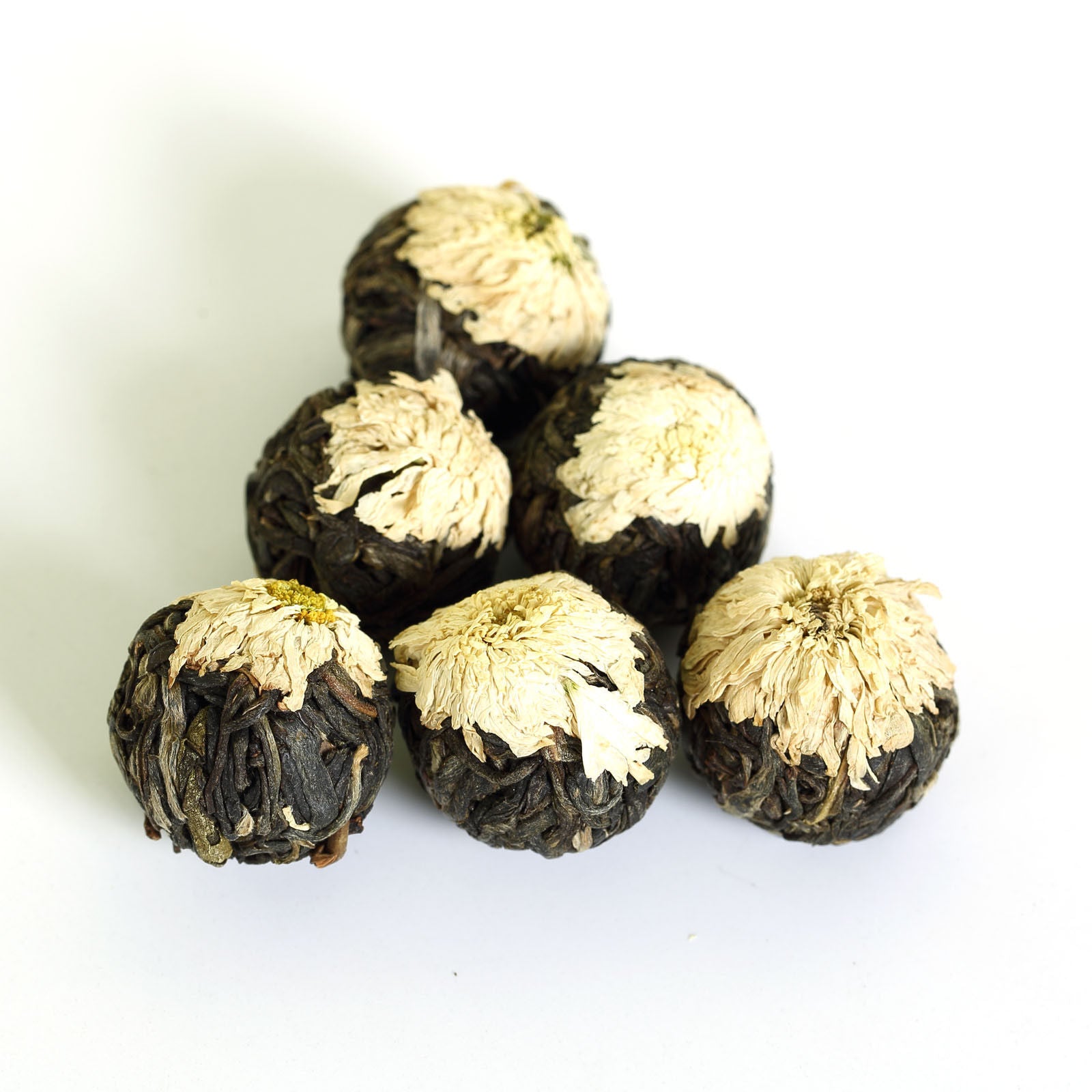 HelloYoung HELLOYOUNG 100g White Chrysanthemum Yunnan puer Pu'er Puerh Tea Raw Ball Tuo
