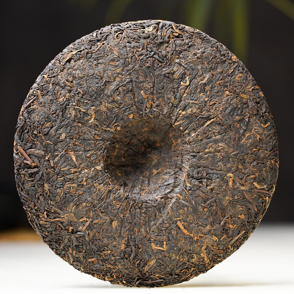 HelloYoung Zhangcha Bulang Chun * CHINATEA Puer Tea Ripe Yunnan Chi Tse Beeng Cha 357g