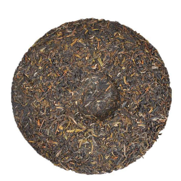 HelloYoungTea TAETEA 7582 * Classic Raw Pu'er Tea Menghai Dayi Puer Tea Cake Green 2014 357g