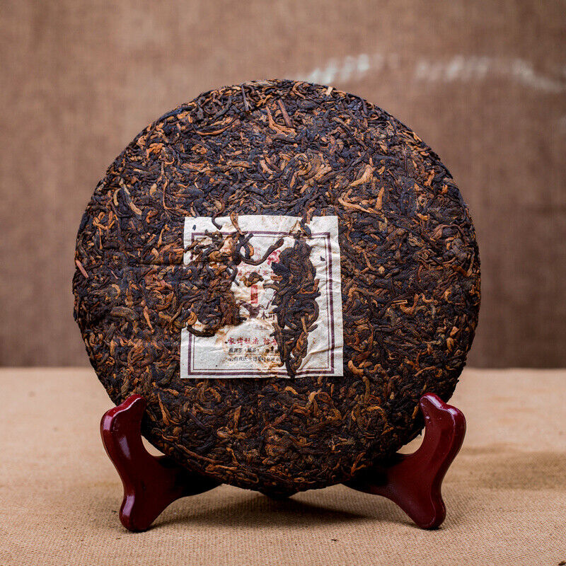 HelloYoung MENGKU Brand Mu Ye Chun Three Years Chen Pu-erh Tea Cake 400g Ripe Puer Tea