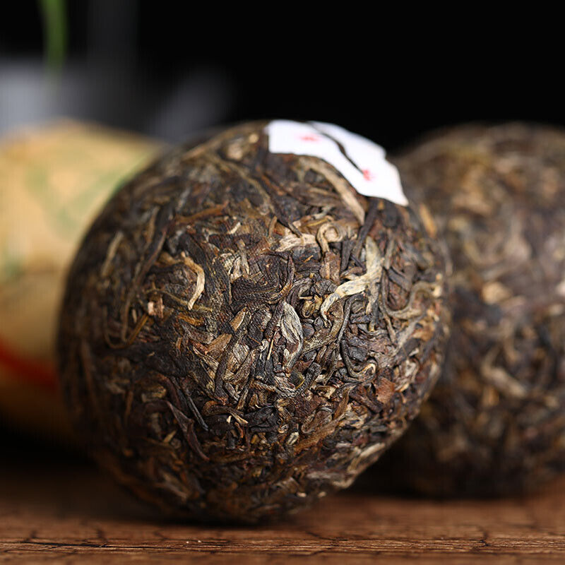 HelloYoung Yunnan Lin Cang Yinhao Puer Tuocha Sheng Pu-erh Tea RAW Bowl Tea Pu Er 500g Secondary image